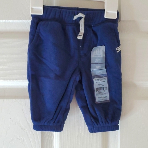Carter's Other - Carter's Fleece Bottoms Size 3 Months